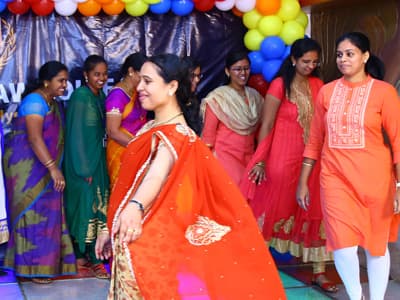 Inaugural ceremony on stage
